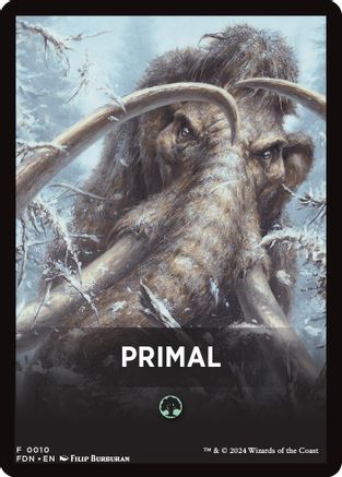 Primal Theme Card (FDN-010) -