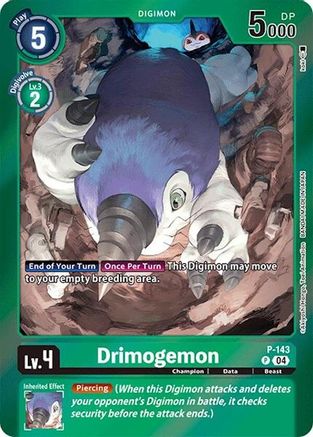 Drimogemon (Reprint) (P-143) - Special Limited Set Foil