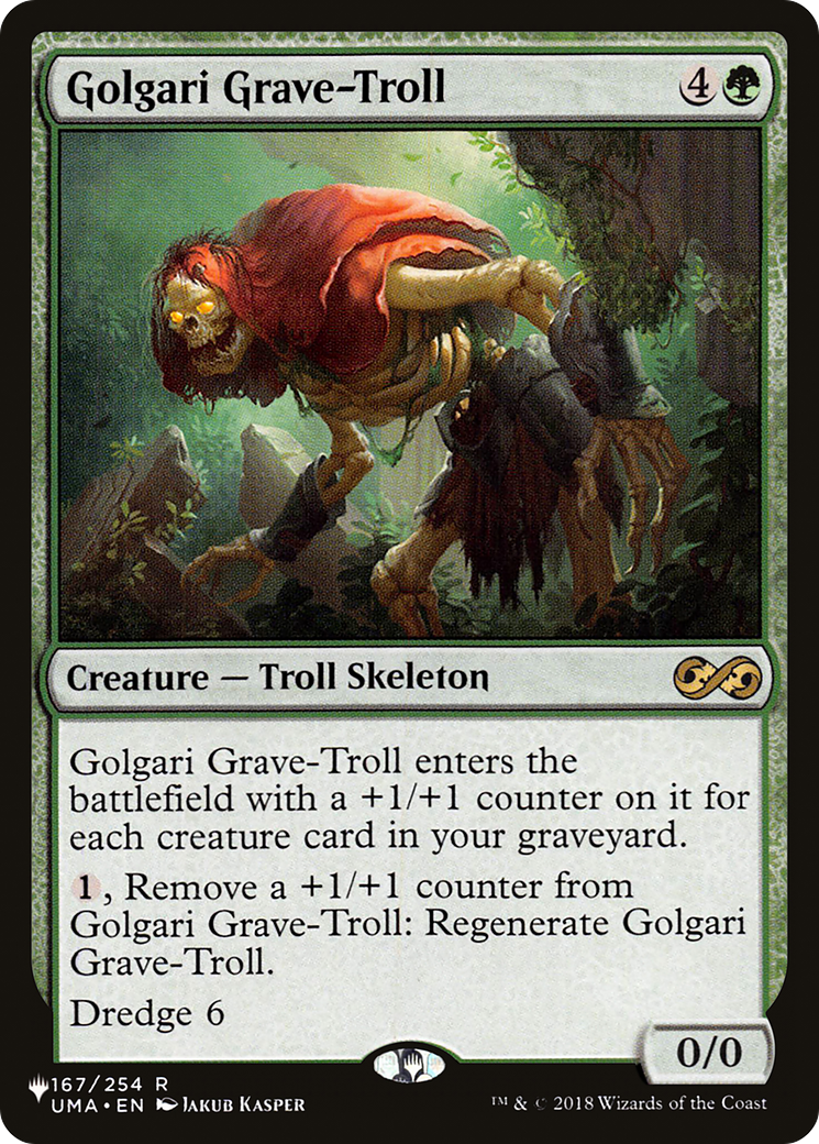 Golgari Grave-Troll (LIST-UMA-167) -