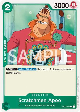 Scratchmen Apoo (ST02-008) - Revision Pack Cards