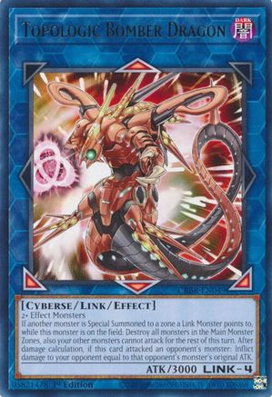 Topologic Bomber Dragon (CRBR-EN049) - Crossover Breakers 1st Edition