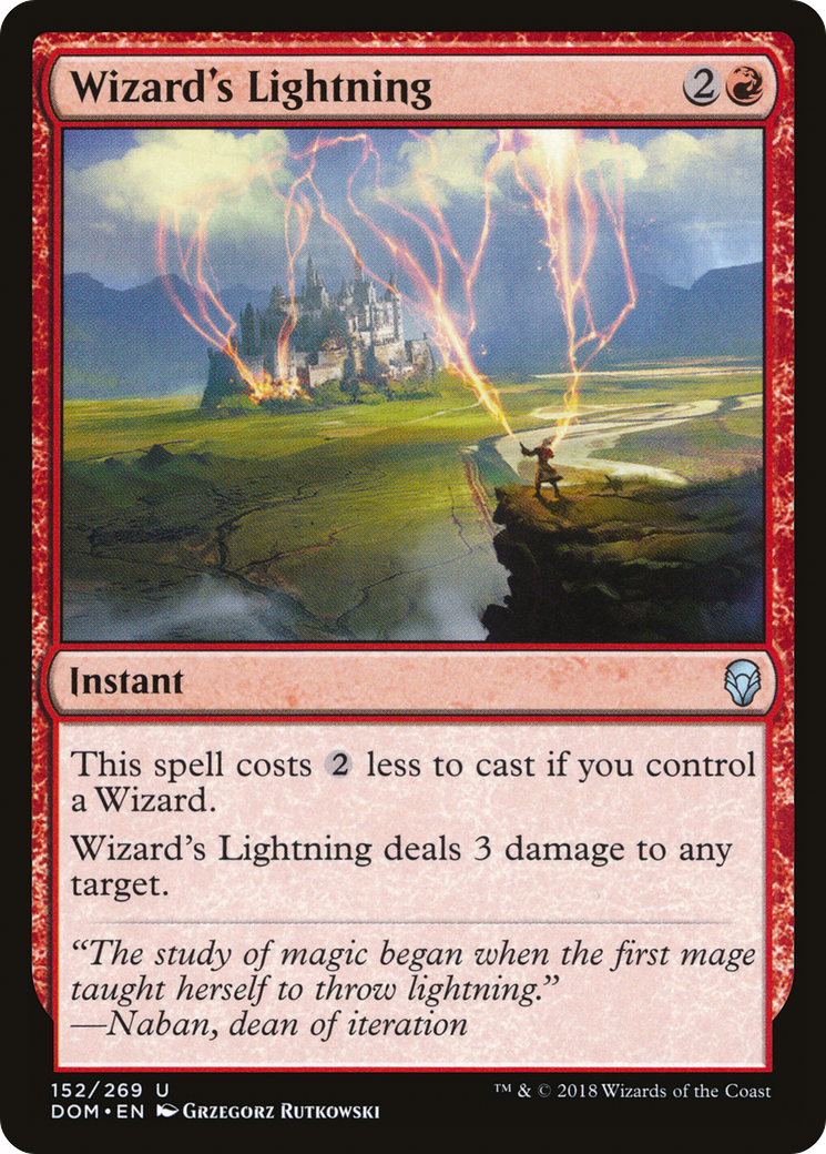 Wizard's Lightning (DOM-152) -