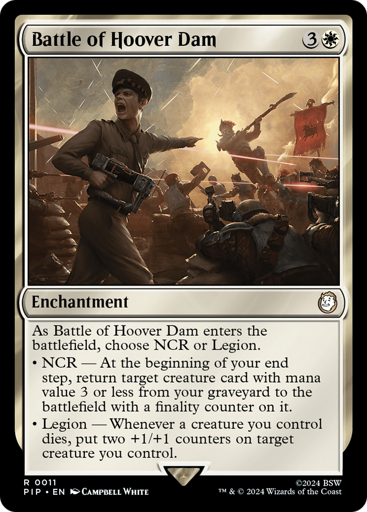 Battle of Hoover Dam (PIP-011) -  Foil