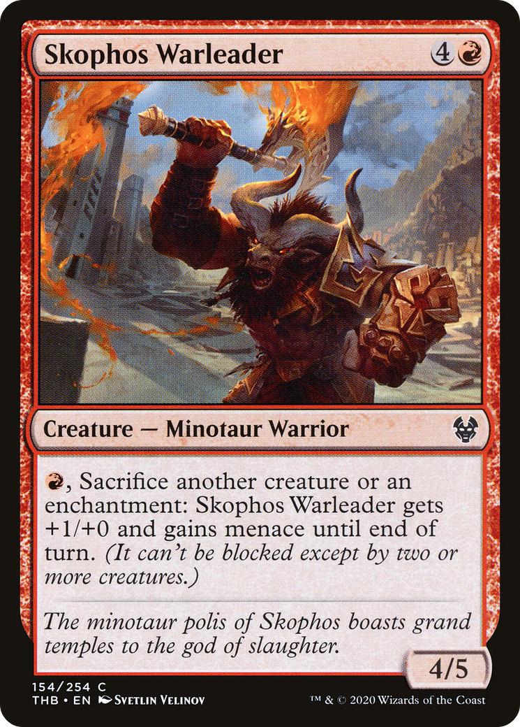 Skophos Warleader (THB-154) -  Foil