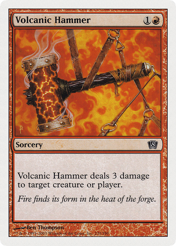 Volcanic Hammer (8ED-231) -