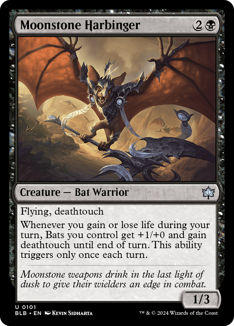 Moonstone Harbinger (BLB-101) -  Foil