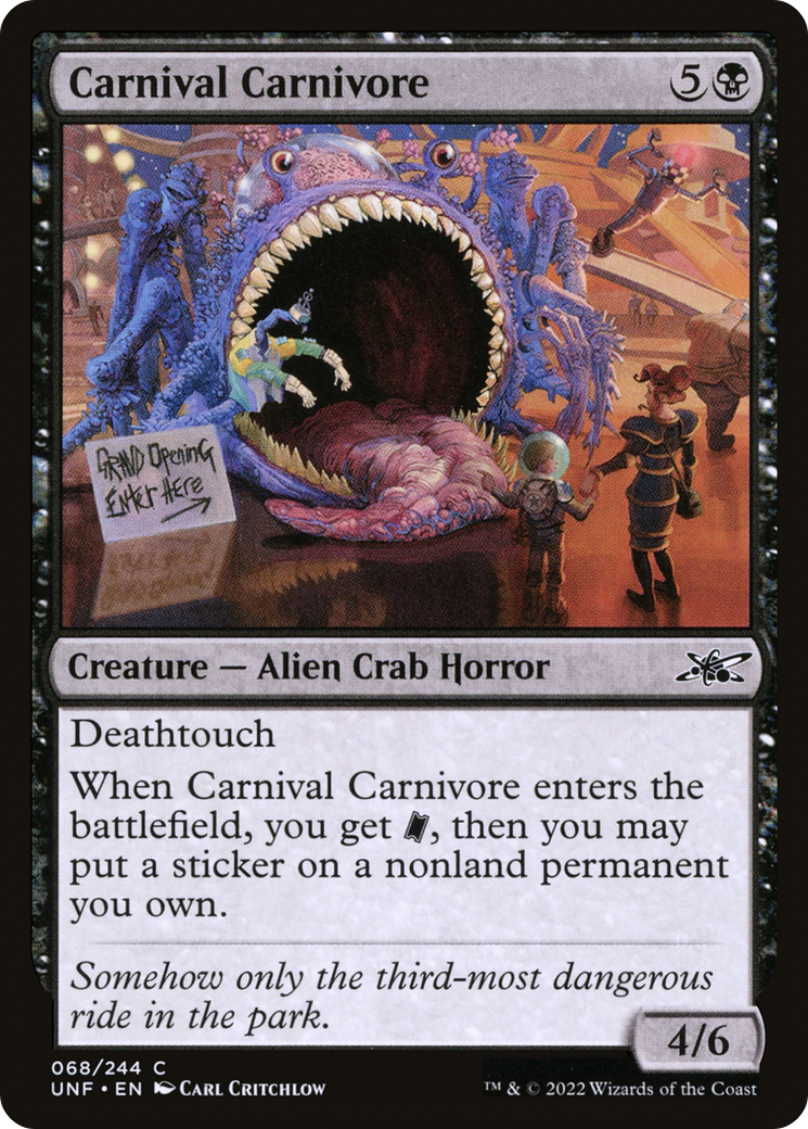 Carnival Carnivore (UNF-068) -  Foil