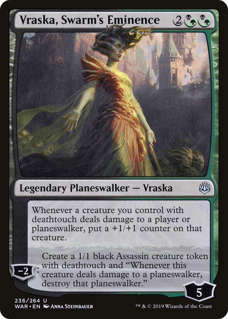 Vraska, Swarm's Eminence (WAR-236) -  Foil