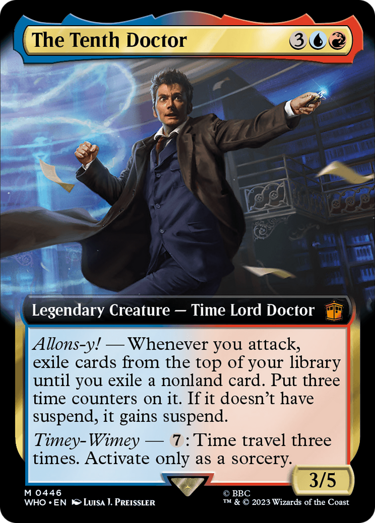 The Tenth Doctor (WHO-446) - : (Extended Art)