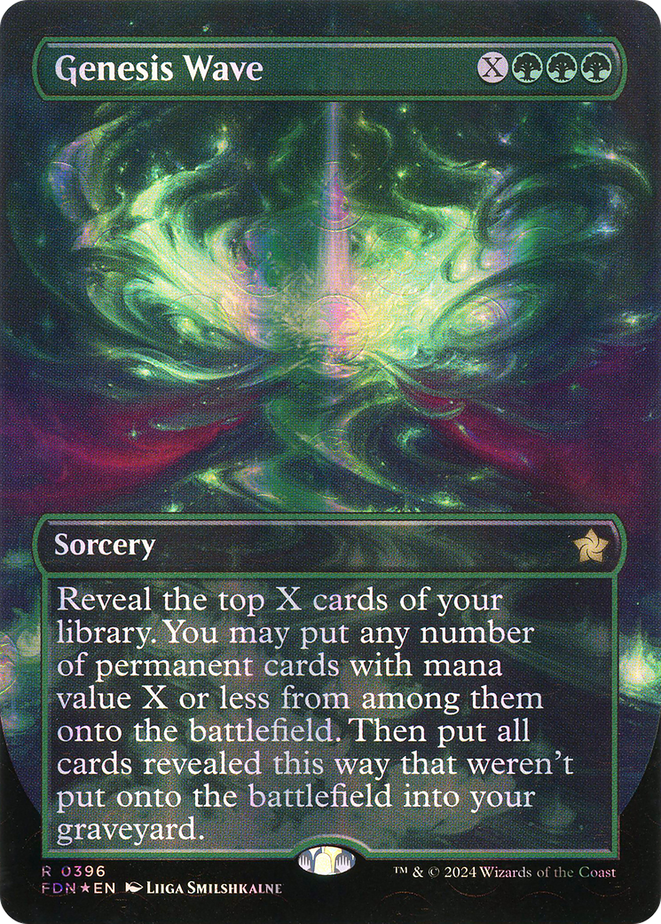 Genesis Wave (FDN-396) -  (Borderless) Foil