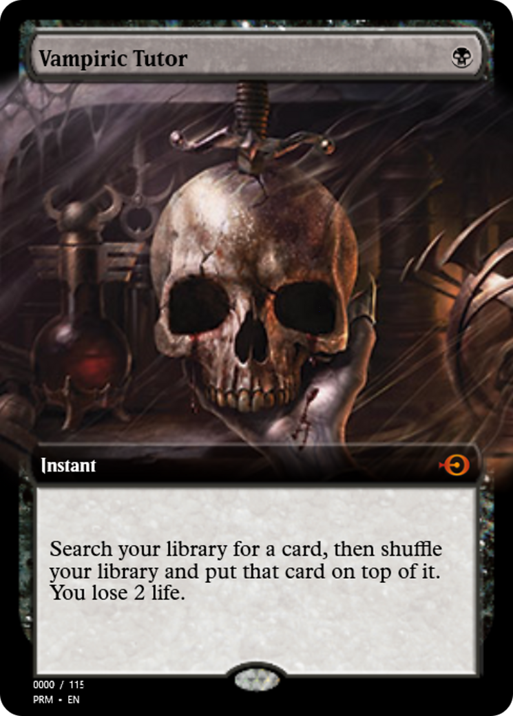 Vampiric Tutor (PRM-86086) -  Foil