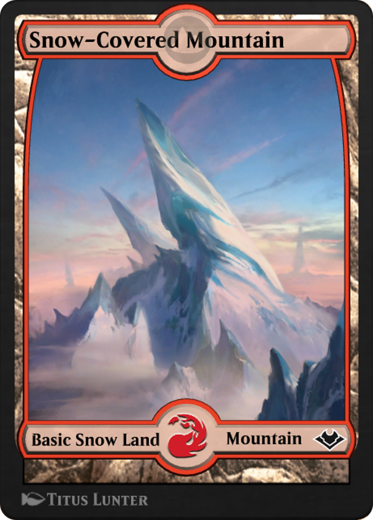 Snow-Covered Mountain (PANA-260) - : (Full Art)