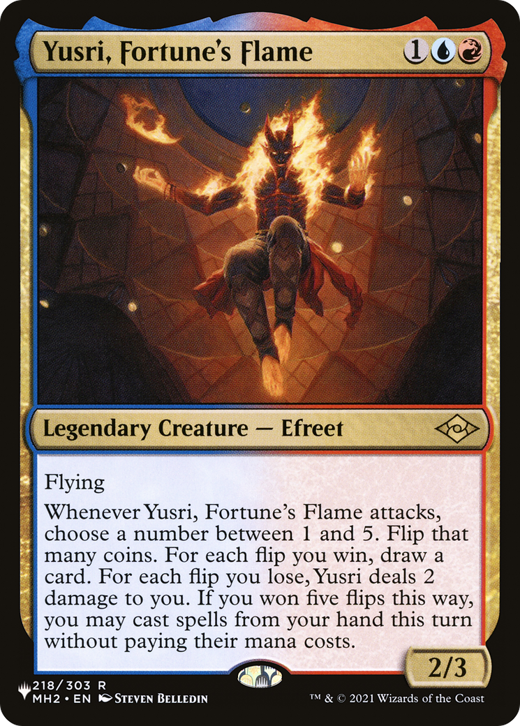 Yusri, Fortune's Flame (LIST-MH2-218) -