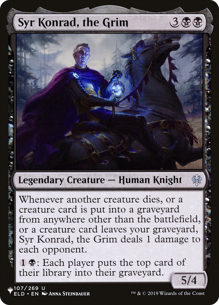 Syr Konrad, the Grim (LIST-ELD-107) -