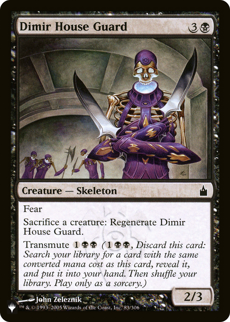 Dimir House Guard (LIST-RAV-83) -