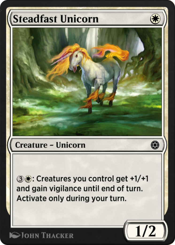 Steadfast Unicorn (HBG-104) -