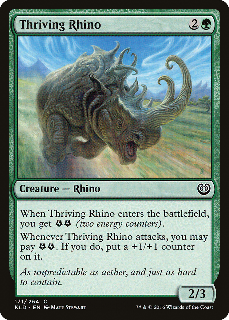 Thriving Rhino (KLD-171) -  Foil