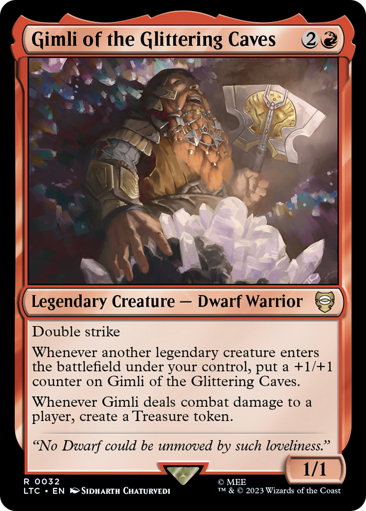 Gimli of the Glittering Caves (LTC-032) -