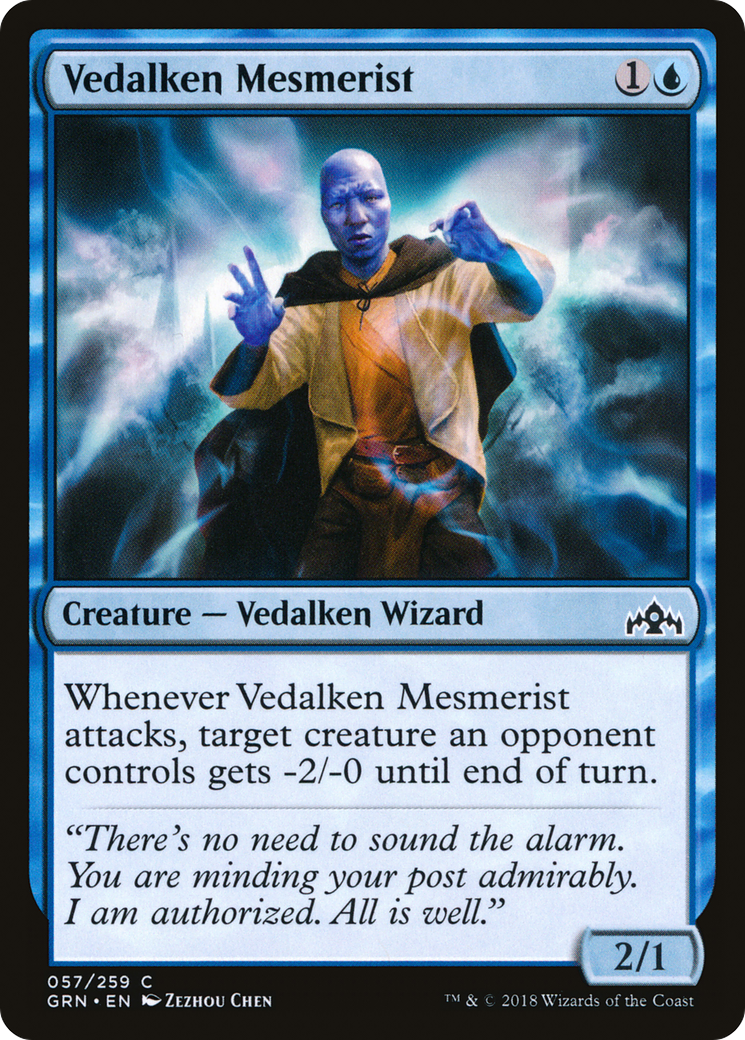 Vedalken Mesmerist (GRN-057) -