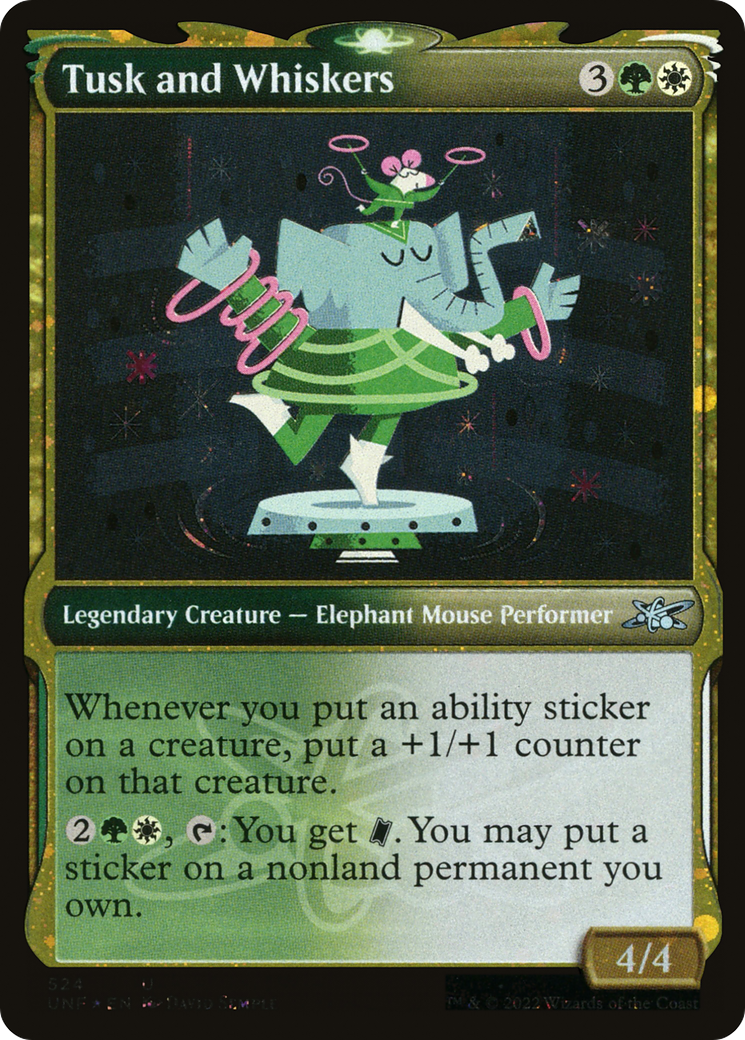 Tusk and Whiskers (UNF-524) - : (Showcase) Foil