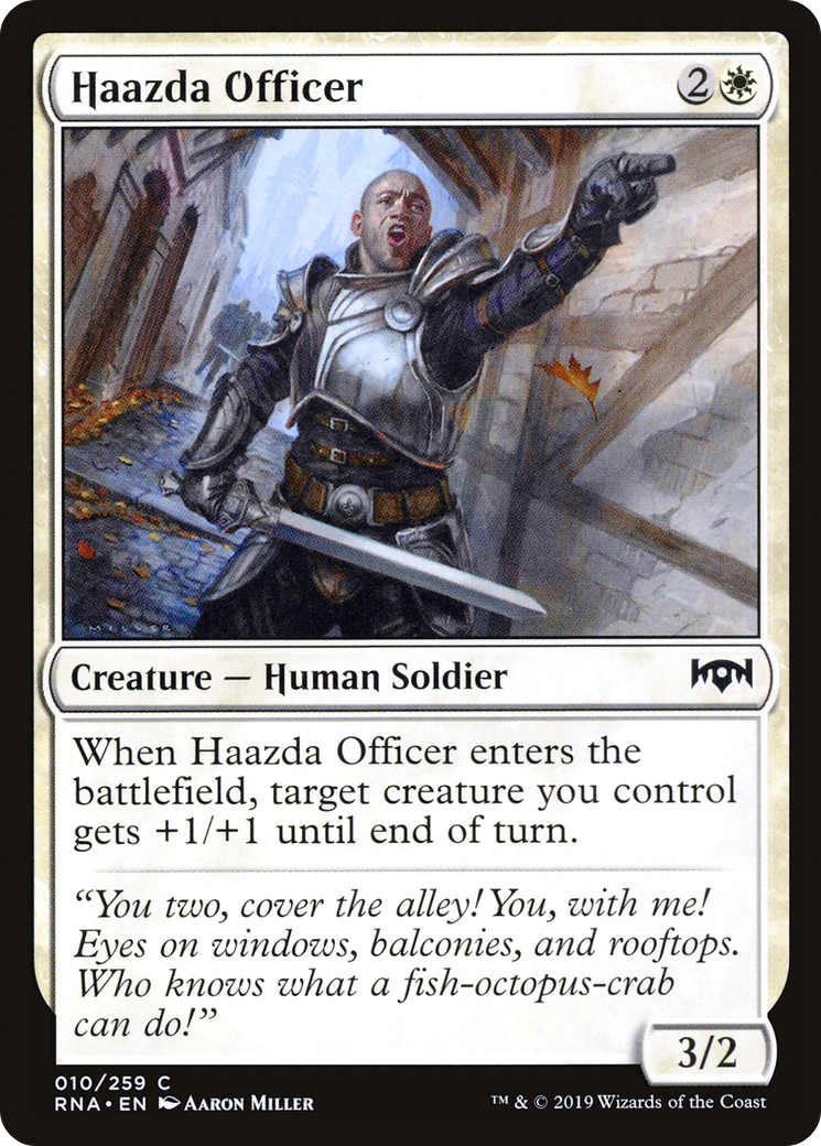 Haazda Officer (RNA-010) -  Foil