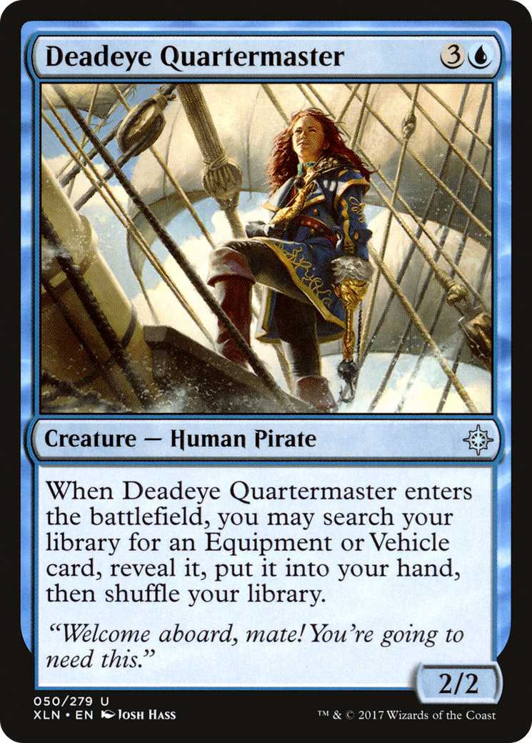 Deadeye Quartermaster (XLN-050) -  Foil