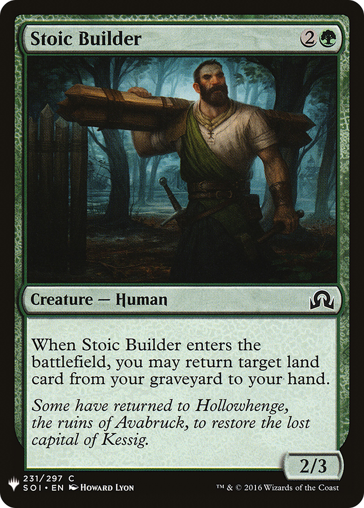 Stoic Builder (LIST-SOI-231) -