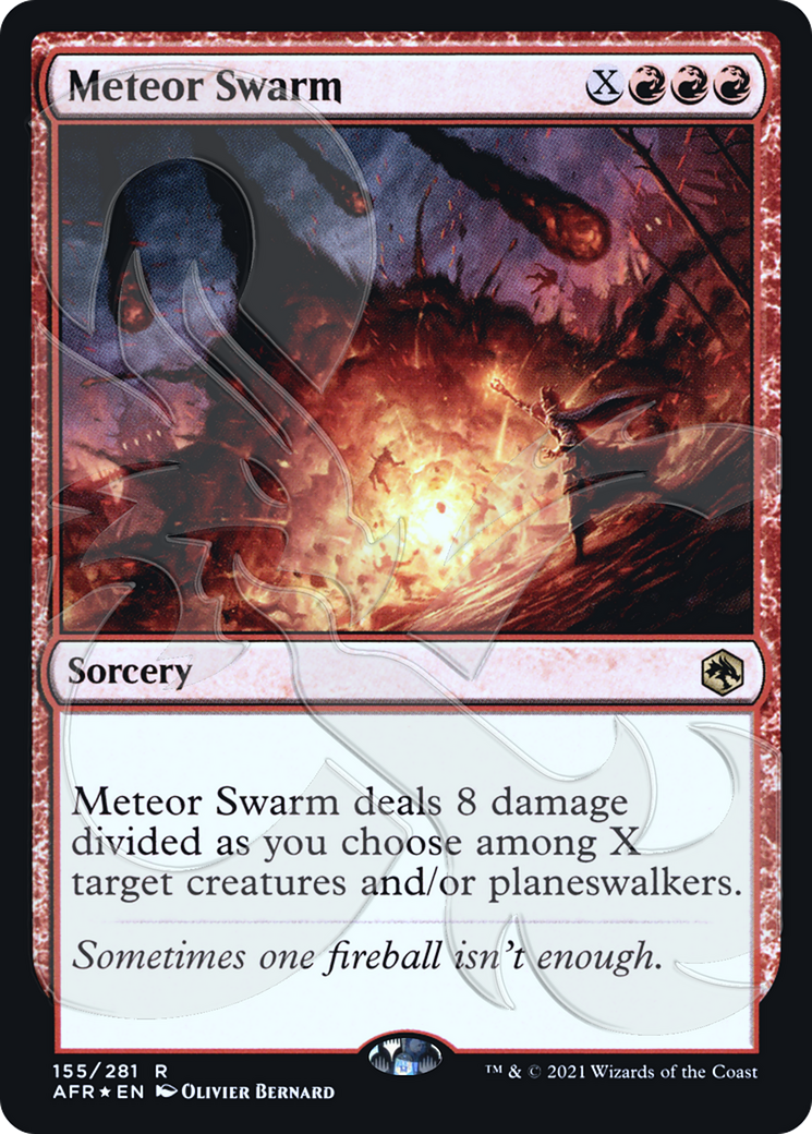 Meteor Swarm (AFR&-155A) -  Foil