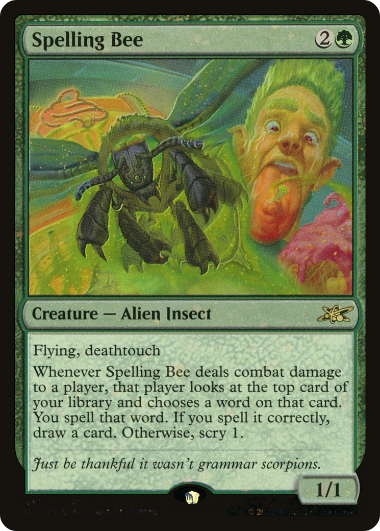 Spelling Bee (UNF-441) -  Foil