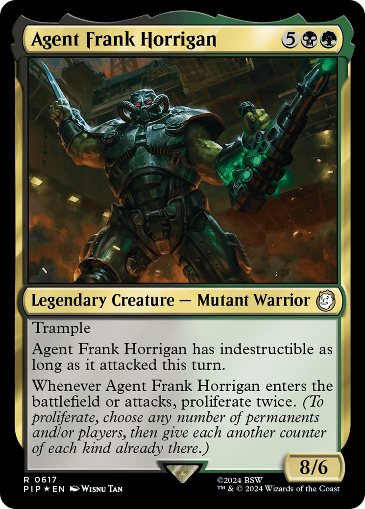 Agent Frank Horrigan (PIP-617) -  Foil