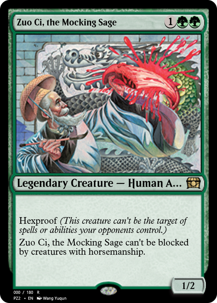 Zuo Ci, the Mocking Sage (PZ2-65805) -  Foil