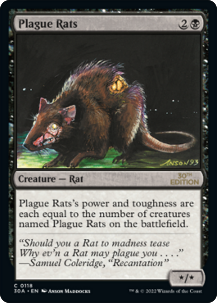 Plague Rats (30A-118) -