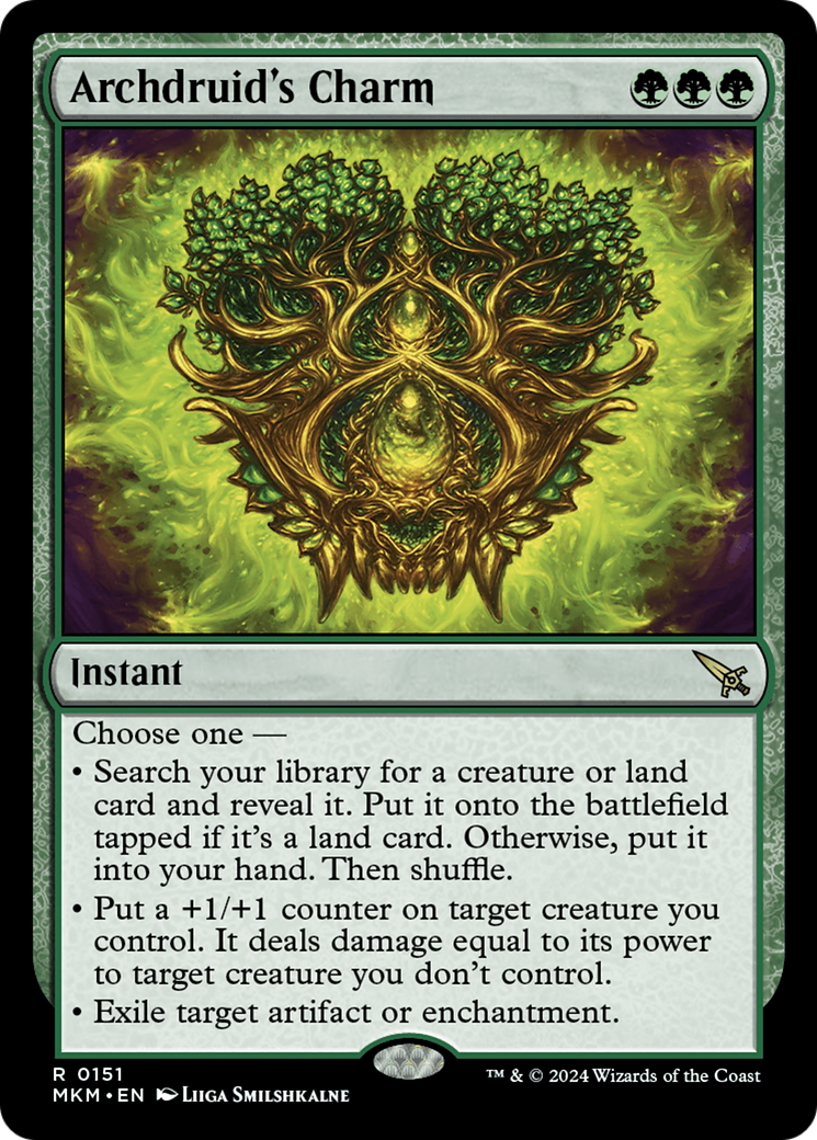 Archdruid's Charm (MKM-151) -