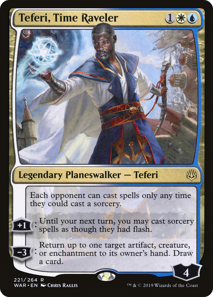 Teferi, Time Raveler (WAR-221) -  Foil