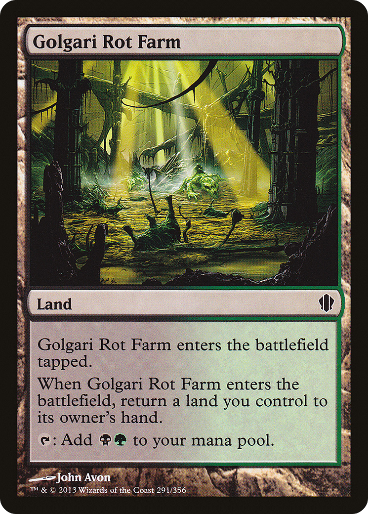 Golgari Rot Farm (C13-291) -