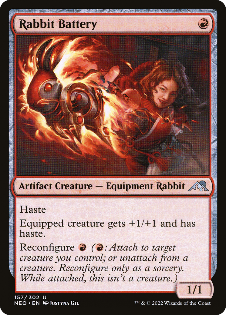 Rabbit Battery (NEO-157) -  Foil