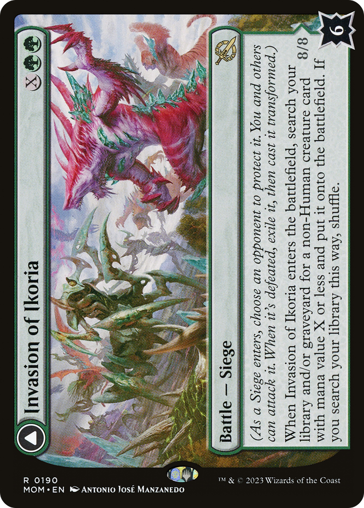 Invasion of Ikoria // Zilortha, Apex of Ikoria (MOM-190) -  Foil