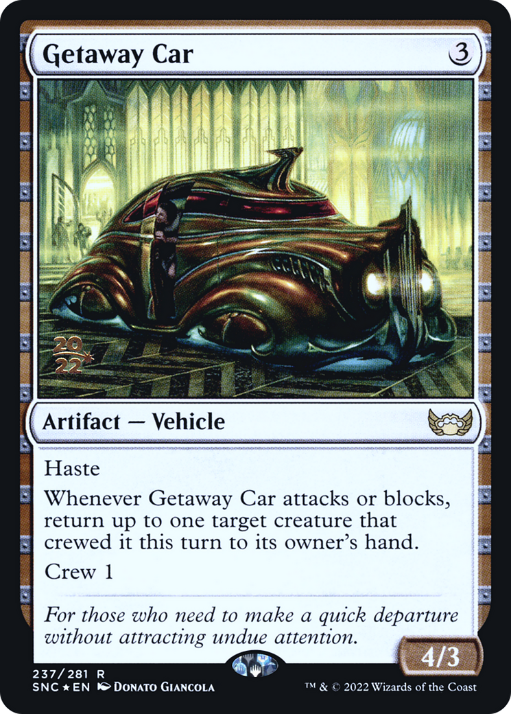 Getaway Car (PRE-237S) -  Foil