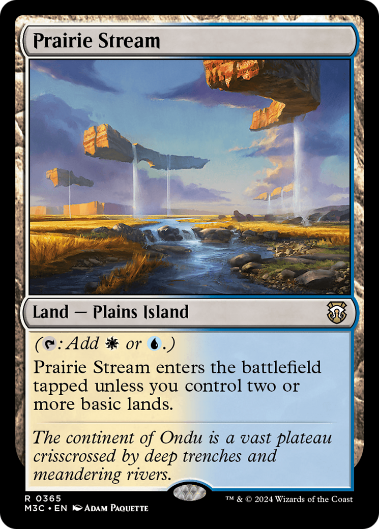 Prairie Stream (M3C-365) -  Foil