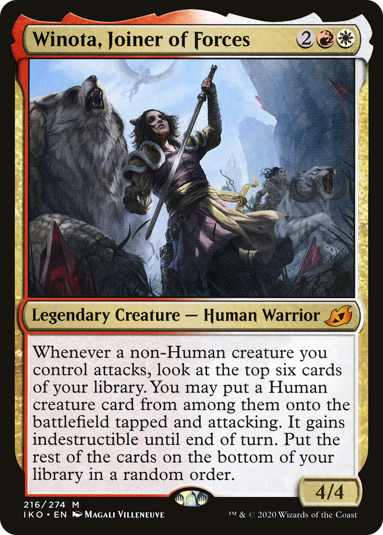 Winota, Joiner of Forces (IKO-216) -  Foil