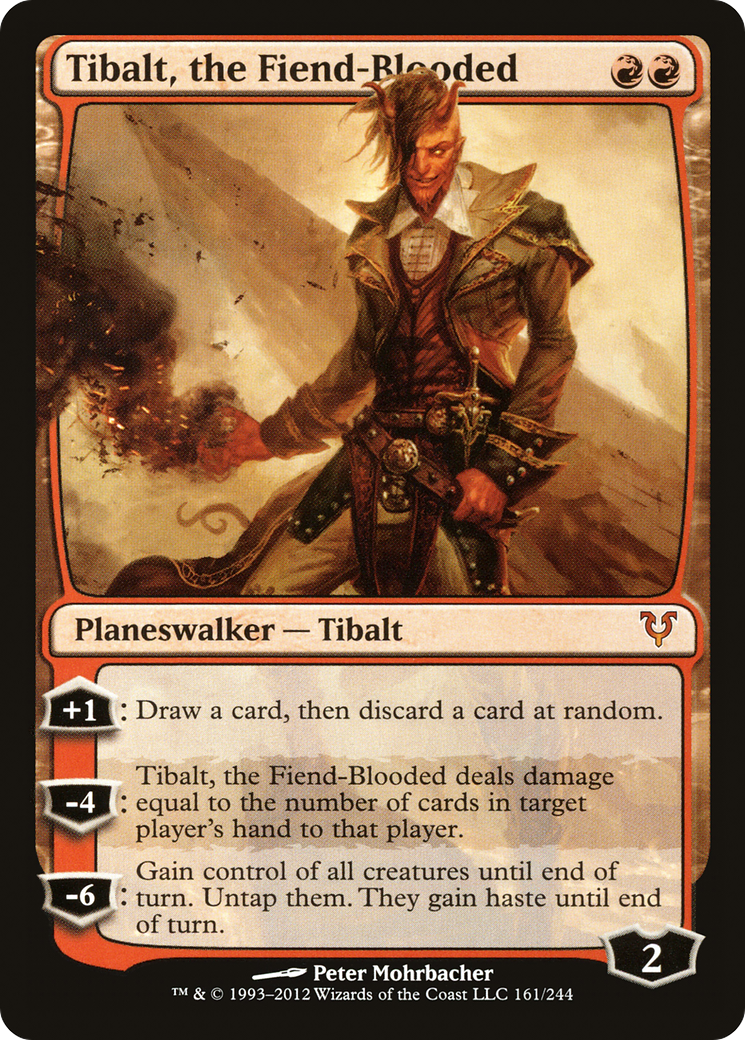 Tibalt, the Fiend-Blooded (AVR-161) -  Foil