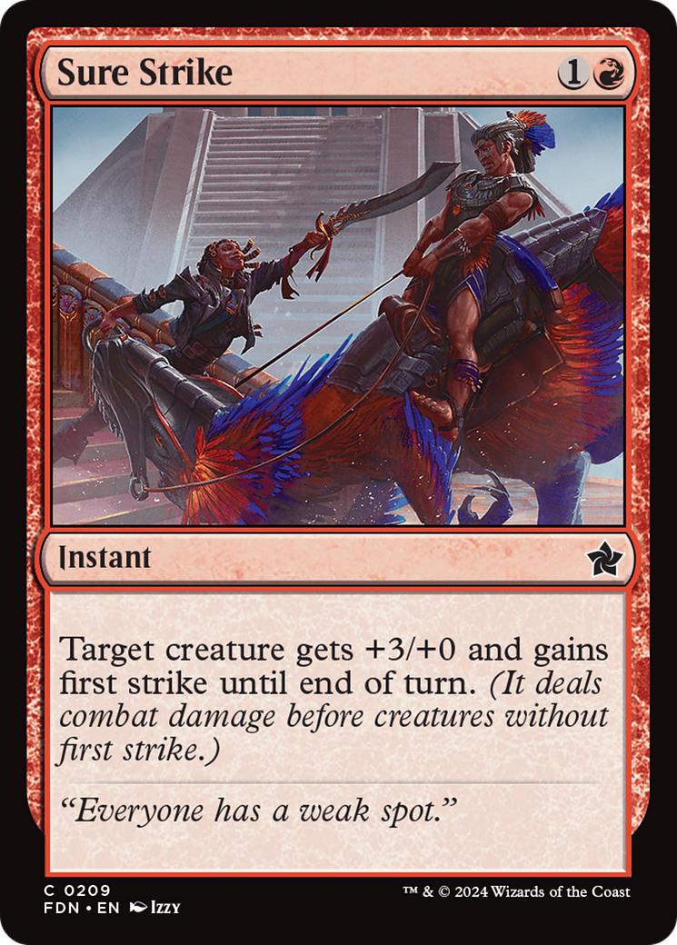 Sure Strike (FDN-209) -  Foil