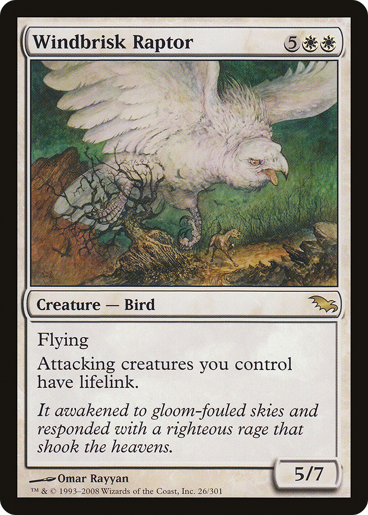 Windbrisk Raptor (SHM-026) -  Foil