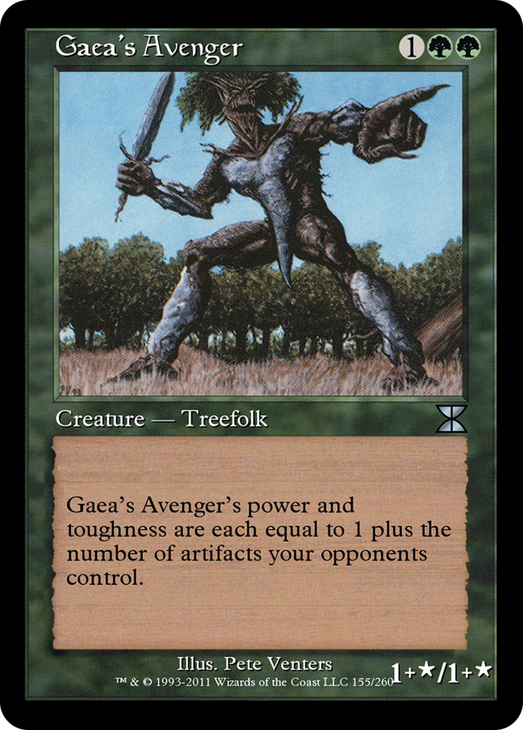 Gaea's Avenger (ME4-155) -  Foil