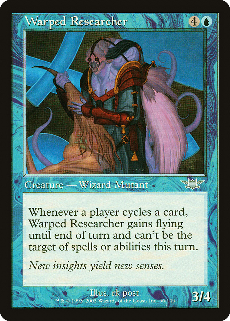 Warped Researcher (LGN-056) -  Foil