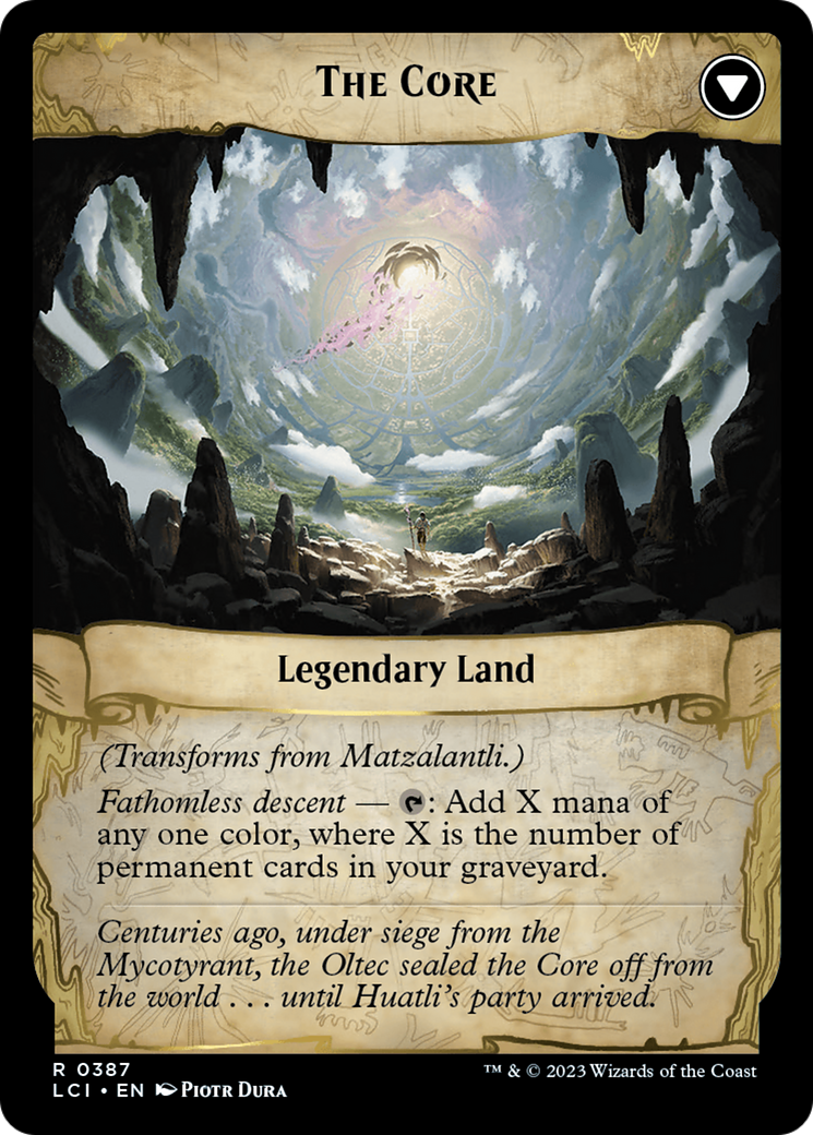 Matzalantli, the Great Door // The Core (LCI-387) - : (Extended Art) Foil