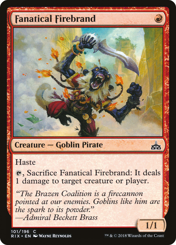 Fanatical Firebrand (RIX-101) -