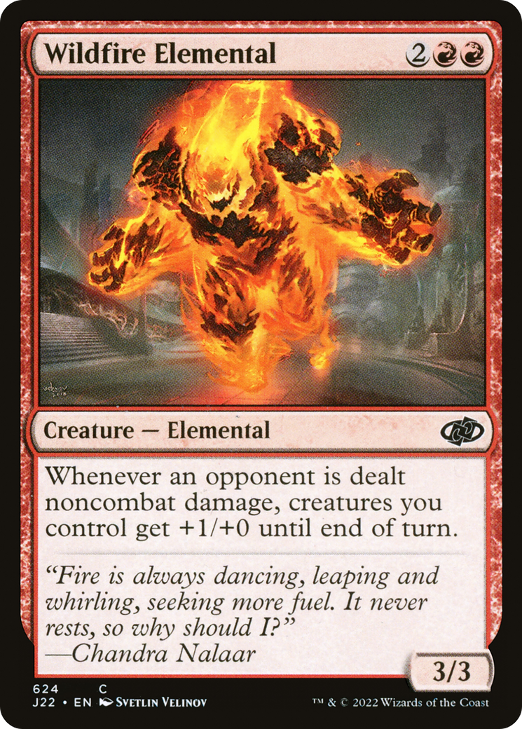 Wildfire Elemental (J22-624) -