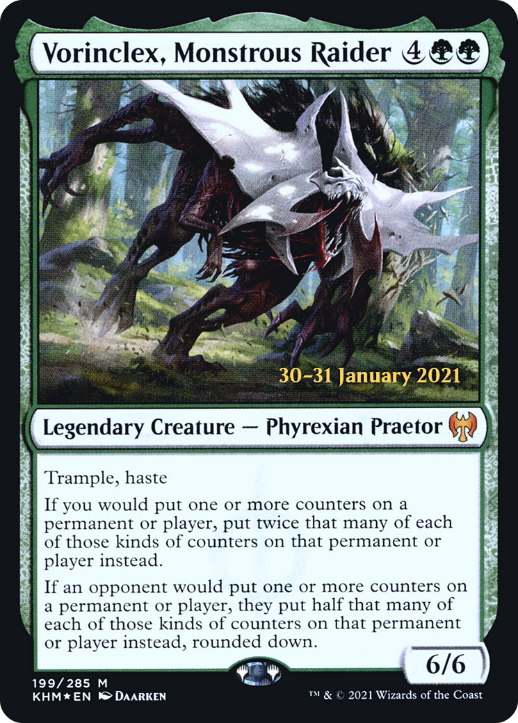 Vorinclex, Monstrous Raider (PRE-199S) -  Foil