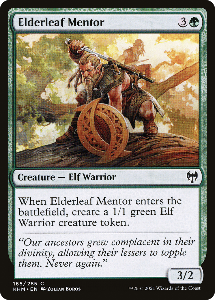 Elderleaf Mentor (KHM-165) -  Foil